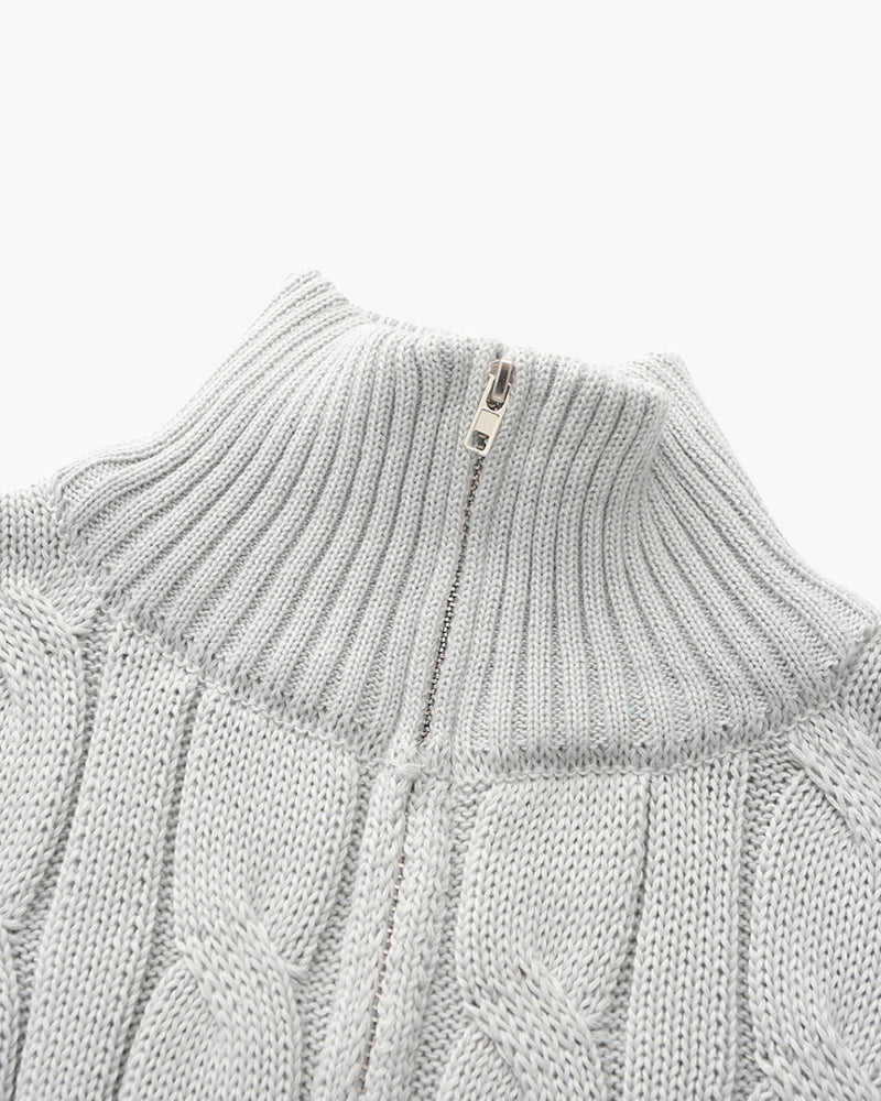 Pull Verbier Zip