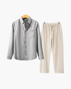 Old Money Linen Combo (manches longues)