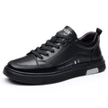 Baskets plates sport décontractées - Cuir véritable