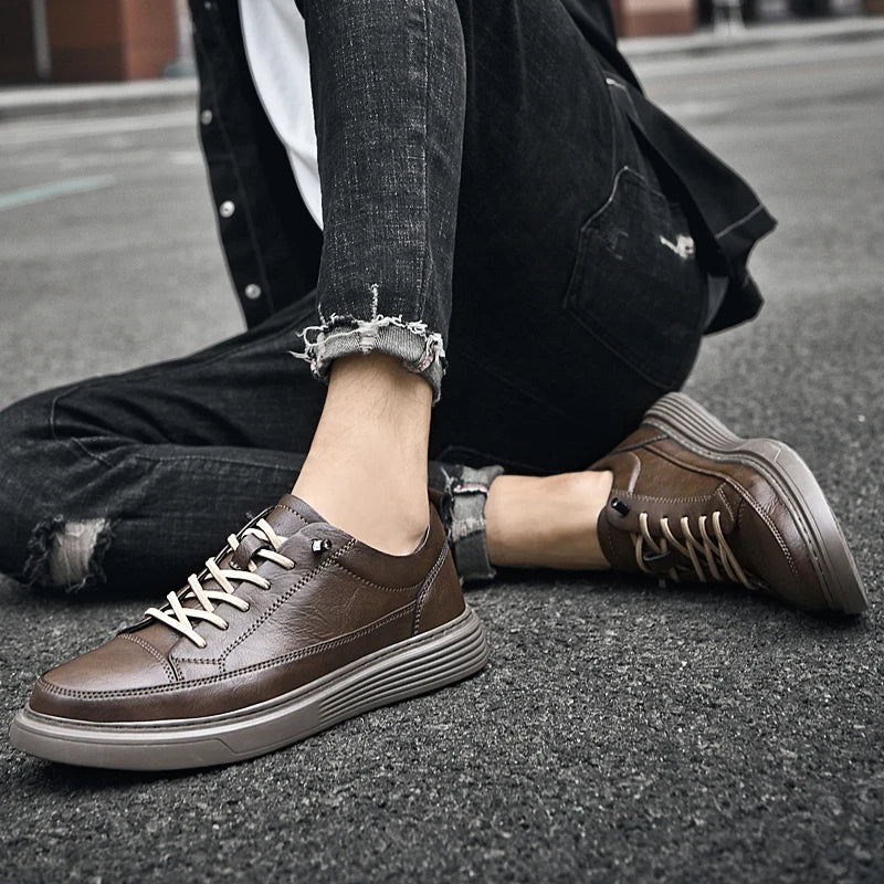 Alpha Casual Sneakers - Genuine Leather