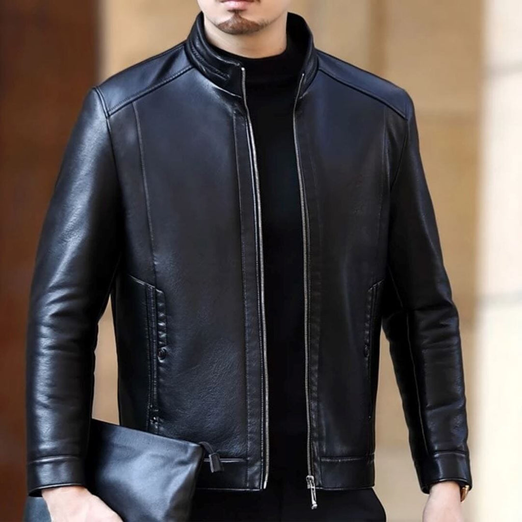 Veste en cuir