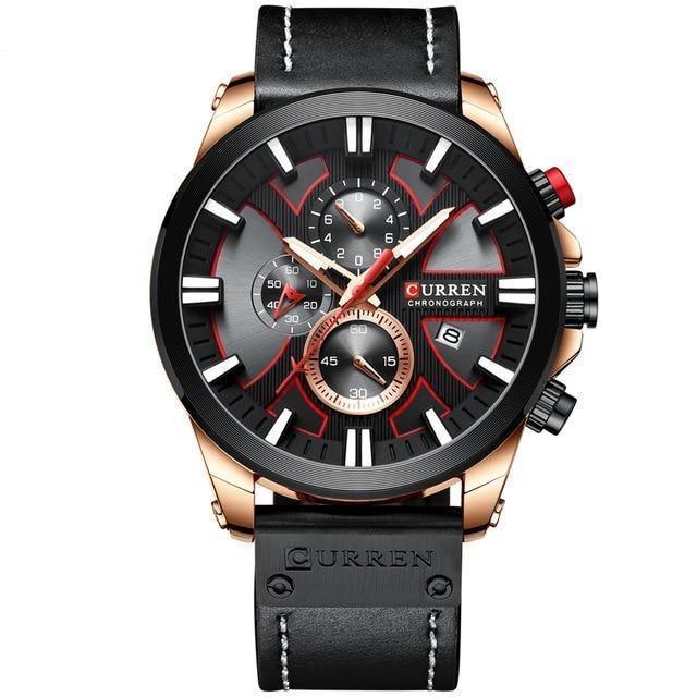Montre homme décontractée Chronograph - Elegante