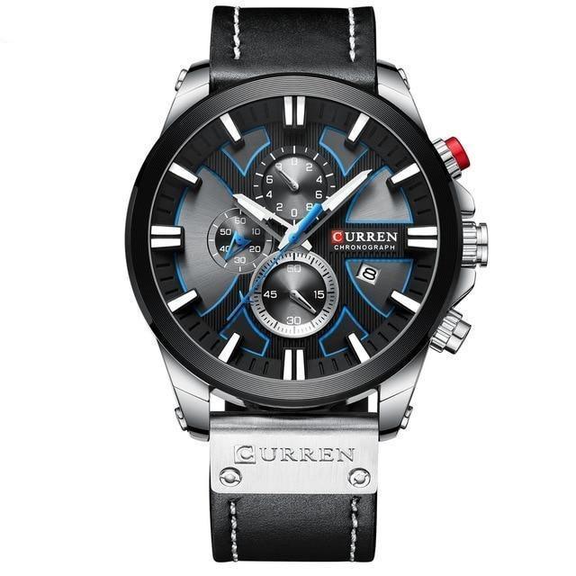 Montre homme décontractée Chronograph - Elegante