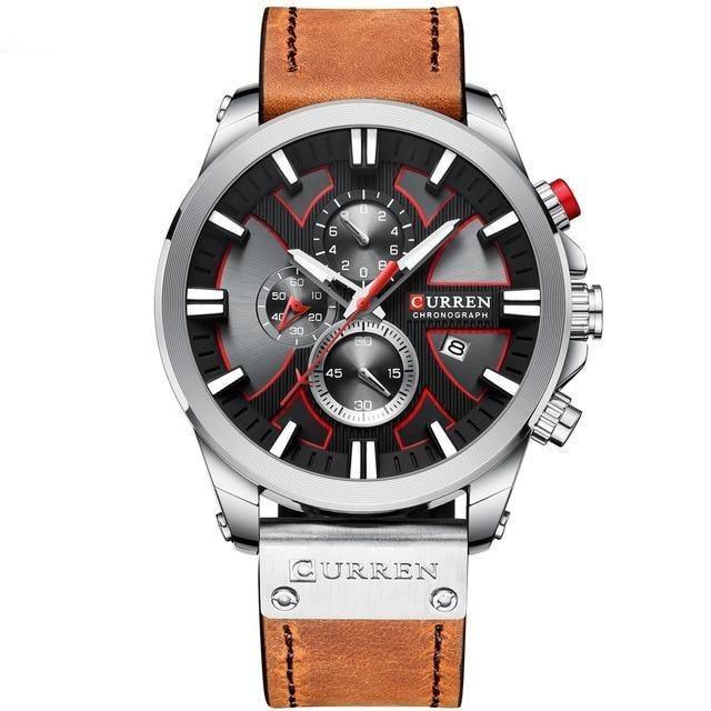 Montre homme décontractée Chronograph - Elegante